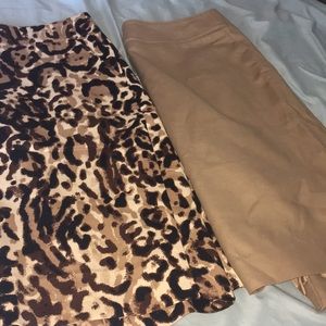 Set of 2 skirts